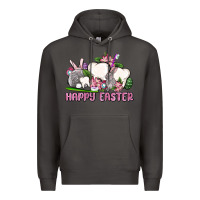 Smoke Happy Easter teeth Premium Hoodie - OliviaCreatesArt