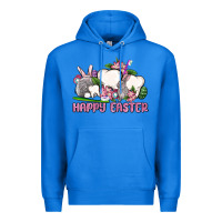 True Royal Happy Easter teeth Premium Hoodie - OliviaCreatesArt