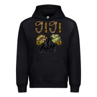 Black gigi of both Urban Hoodie - CowhideDigitalArt