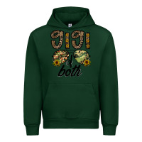 Forest Green gigi of both Urban Hoodie - CowhideDigitalArt