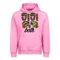 Fuchsia Pink gigi of both Urban Hoodie - CowhideDigitalArt