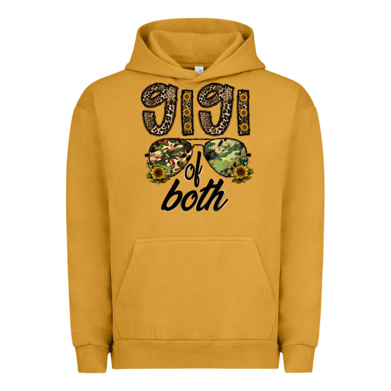 Gigi Of Both Urban Hoodie by CowhideDigitalArt | Teevron