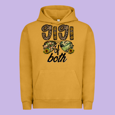 Gigi Of Both Urban Hoodie Designed By Cowhidedigitalart