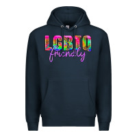 Navy lgbtq friendly Premium Hoodie - HRA Design Shop