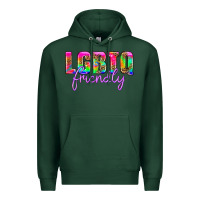 Sports Green lgbtq friendly Premium Hoodie - HRA Design Shop