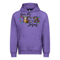 Tulip give me coffee jesus Urban Hoodie - CowhideDigitalArt