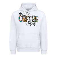 White give me coffee jesus Urban Hoodie - CowhideDigitalArt