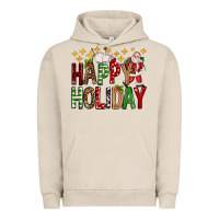 Pigment French Oak happy holiday christmas Urban Hoodie - FaDigitalArtStudio