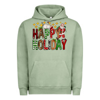 Pigment Oil Green happy holiday christmas Urban Hoodie - FaDigitalArtStudio