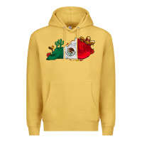 Antique Gold mexica kentucky Premium Hoodie - CowhideDigitalArt