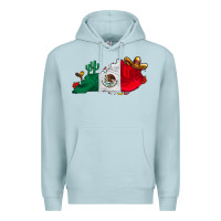 Blue Mist mexica kentucky Premium Hoodie - CowhideDigitalArt