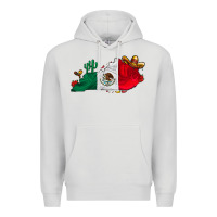 Dove Grey mexica kentucky Premium Hoodie - CowhideDigitalArt