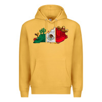 Mustard mexica kentucky Premium Hoodie - CowhideDigitalArt