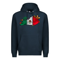 Navy mexica kentucky Premium Hoodie - CowhideDigitalArt