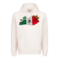 Pale Pink mexica kentucky Premium Hoodie - CowhideDigitalArt