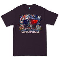 Plum amerikan gnomies Premium Tee - SublimationCraftShop