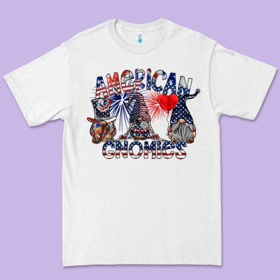 Amerikan Gnomies Premium Tee Designed By Sublimationcraftshop