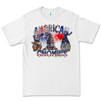 White amerikan gnomies Premium Tee - SublimationCraftShop