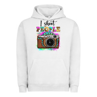 Pigment Lunar Rock i shoot people tie dye gemstone vintage camera Urban Hoodie - FaDigitalArtStudio