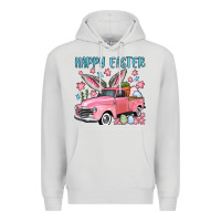 Happy Easter Truck Premium Hoodie | Teevron