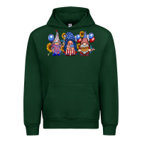Forest Green america gnomes Urban Hoodie - RacoonDesign