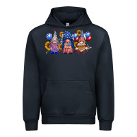 Navy america gnomes Urban Hoodie - RacoonDesign
