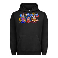 Pigment Black america gnomes Urban Hoodie - RacoonDesign