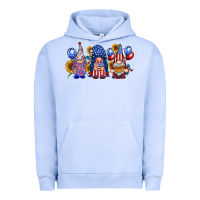Pigment Grape Ice america gnomes Urban Hoodie - RacoonDesign