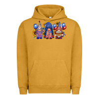 Pigment Peanut Butter america gnomes Urban Hoodie - RacoonDesign
