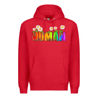 Red human Premium Hoodie - HRA Design Shop