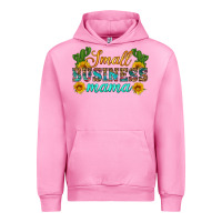 Fuchsia Pink small business mama Urban Hoodie - HRA Design Shop