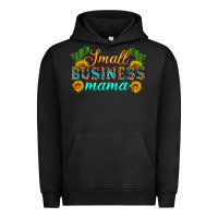 Pigment Black small business mama Urban Hoodie - HRA Design Shop