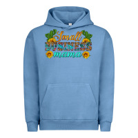 Pigment Pebble Blue small business mama Urban Hoodie - HRA Design Shop