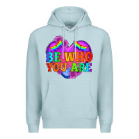 Blue Mist be who you are Premium Hoodie - HRA Design Shop