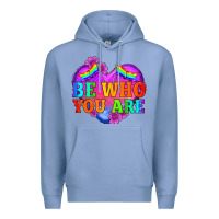 Colony Blue be who you are Premium Hoodie - HRA Design Shop