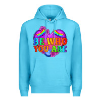 Ocean Blue be who you are Premium Hoodie - HRA Design Shop