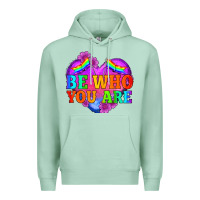 Seafoam be who you are Premium Hoodie - HRA Design Shop