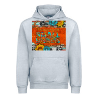 Heather Grey minding my own small business Urban Hoodie - HRA Design Shop