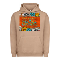 Pigment Burro minding my own small business Urban Hoodie - HRA Design Shop