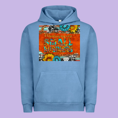Minding My Own Small Business Urban Hoodie Designed By Hra Design Shop