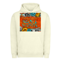 Pigment Pistachio minding my own small business Urban Hoodie - HRA Design Shop