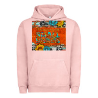 Pigment Salmon minding my own small business Urban Hoodie - HRA Design Shop