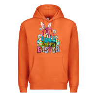 Carrot Happy Easter toddler car Premium Hoodie - OliviaCreatesArt