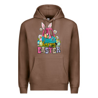 Chestnut Happy Easter toddler car Premium Hoodie - OliviaCreatesArt