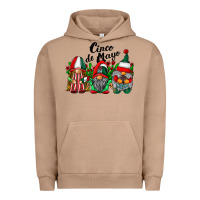 Pigment Burro cinco de mayo mexican flag gnomes Urban Hoodie - RacoonDesign