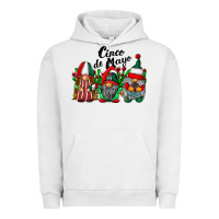 Pigment Lunar Rock cinco de mayo mexican flag gnomes Urban Hoodie - RacoonDesign