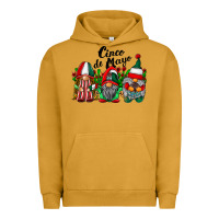Cinco De Mayo Mexican Flag Gnomes Urban Hoodie | Teevron