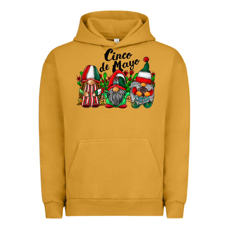 Cinco De Mayo Mexican Flag Gnomes Urban Hoodie by RacoonDesign | Teevron