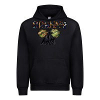 Black granny of both Urban Hoodie - CowhideDigitalArt