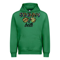 Emerald granny of both Urban Hoodie - CowhideDigitalArt